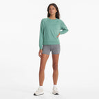 Long-Sleeve Halo Crew | Celadon Heather