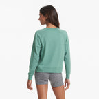Long-Sleeve Halo Crew | Celadon Heather