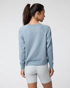 Long Sleeve Halo Crew | Flint Heather