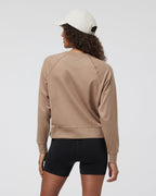 Long Sleeve Halo Crew | Goldenrod Heather