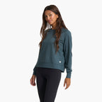 Long-Sleeve Halo Crew | Stone Heather