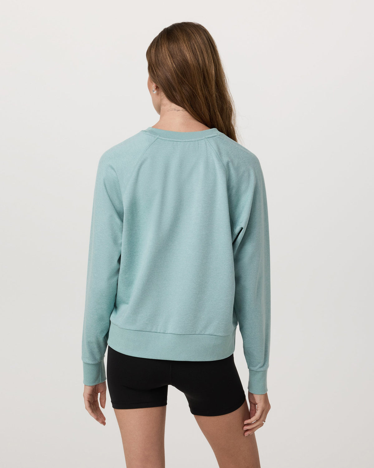 Long-Sleeve Halo Crew | Sea Spray Heather