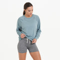 Long-Sleeve Halo Crew | Shade Heather