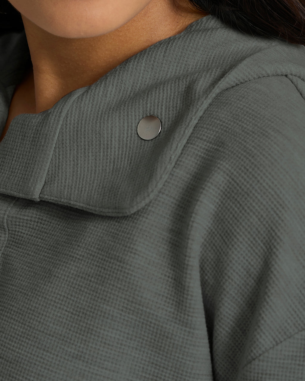Bayview Thermal Hoodie | Shale