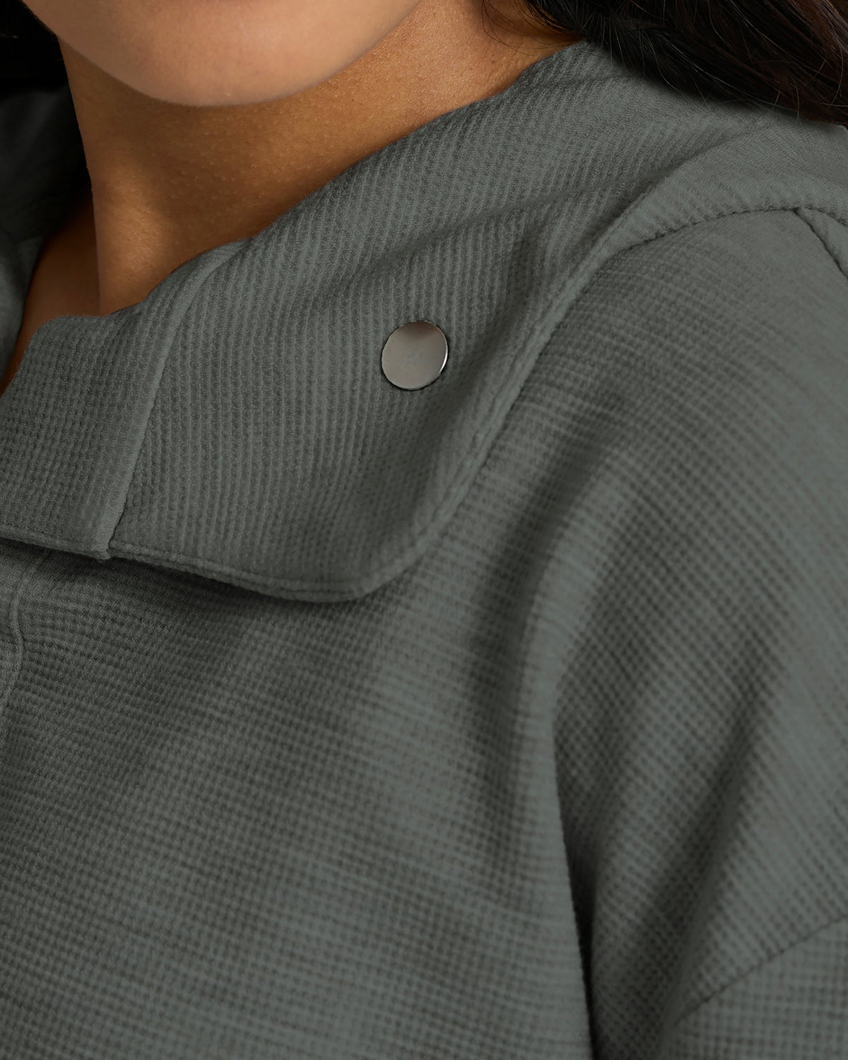 Bayview Thermal Hoodie | Shale