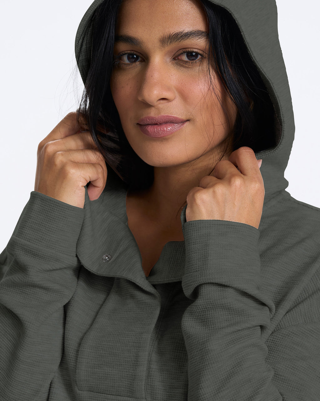 Bayview Thermal Hoodie | Shale