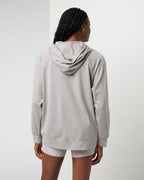 Halo Oversized Hoodie | Soft Pewter Heather