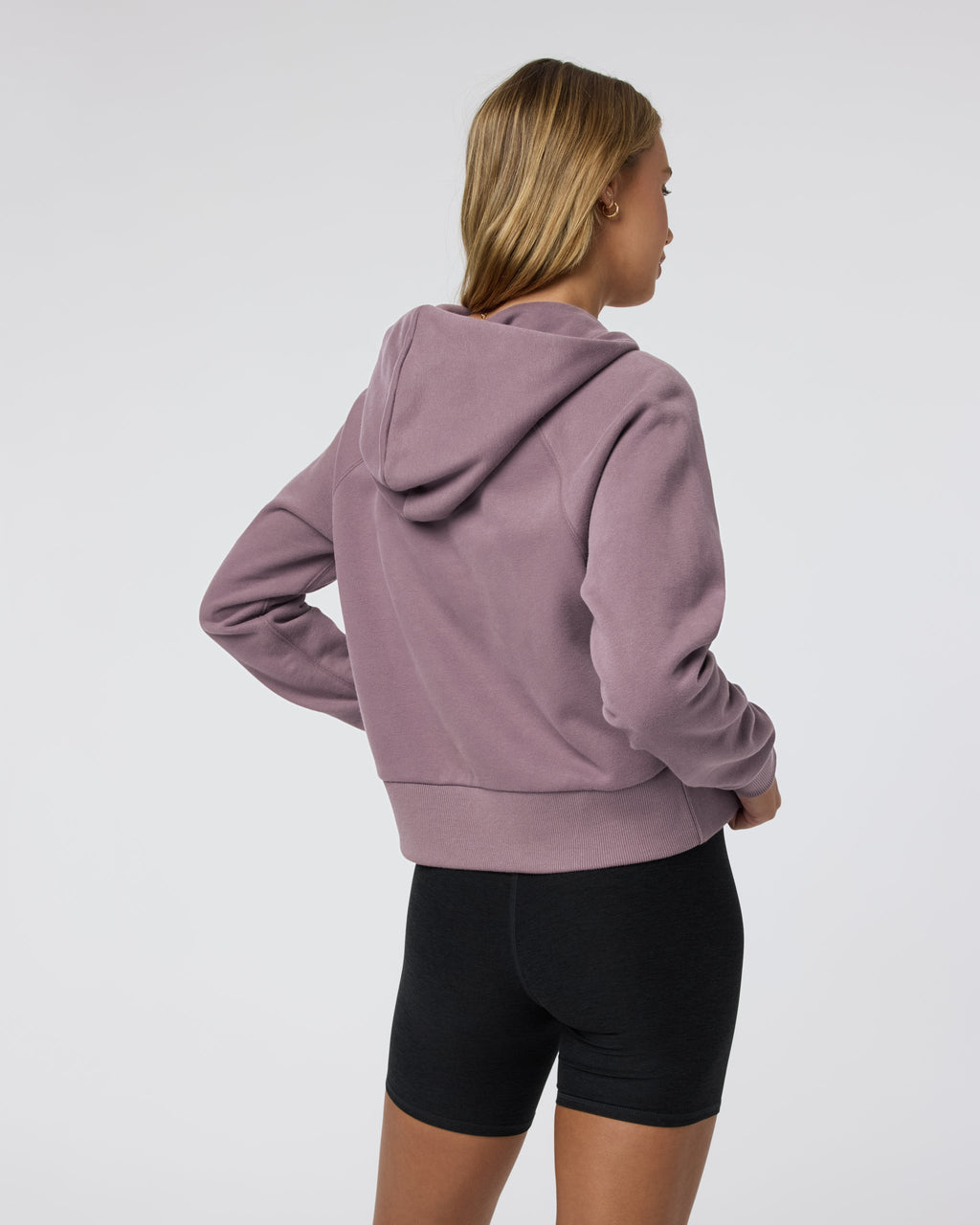 Restore Half Zip Hoodie | Elderberry
