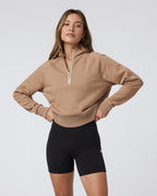 Restore Half Zip Hoodie | Goldenrod