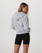 Restore Half Zip Hoodie | Light Heather Grey