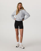 Restore Half Zip Hoodie | Light Heather Grey