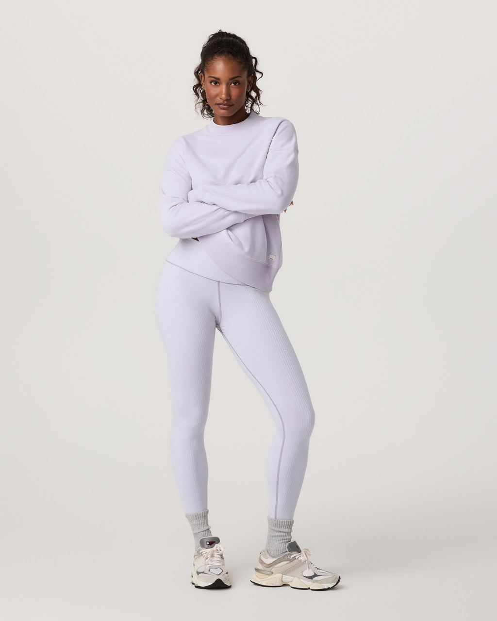 Sedona Weekender Crew | Lavender Ice