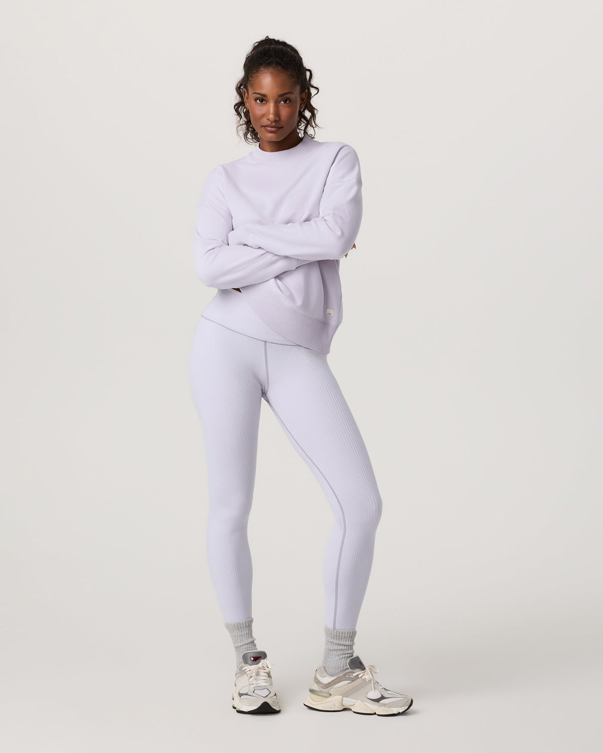 Sedona Weekender Crew | Lavender Ice