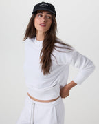 Sedona Weekender Crew | White