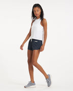 Clementine 2.0 Short 2.5 | Azure Dashed Lines
