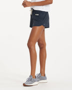 Clementine 2.0 Short 2.5 | Azure Dashed Lines