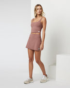 Volley Skirt | Terracotta