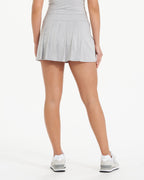 Halo Performance Skirt | Pale Grey Heather
