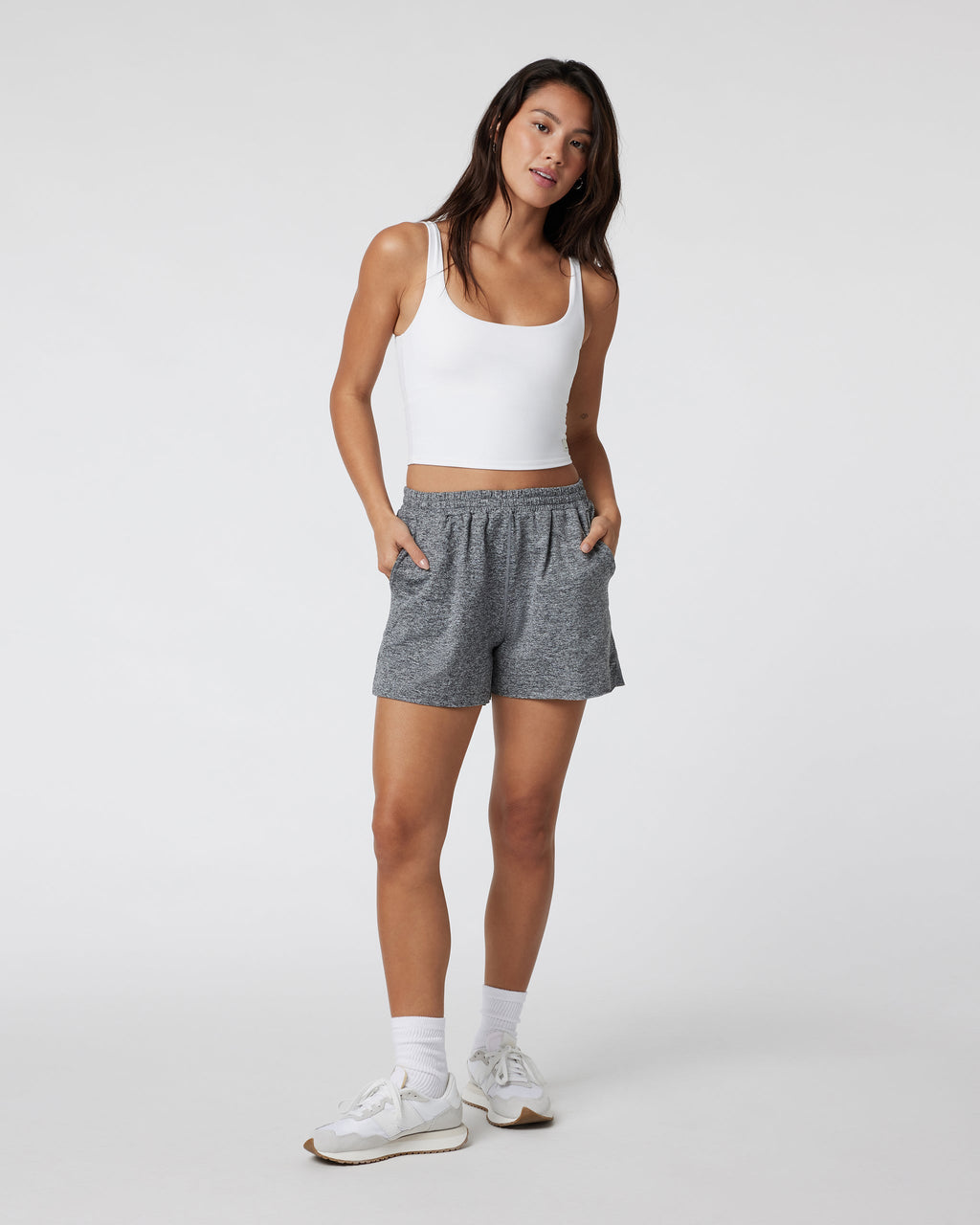 Boyfriend Short | Heather Grey