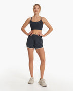 Cardiff Short | Charcoal Color Block