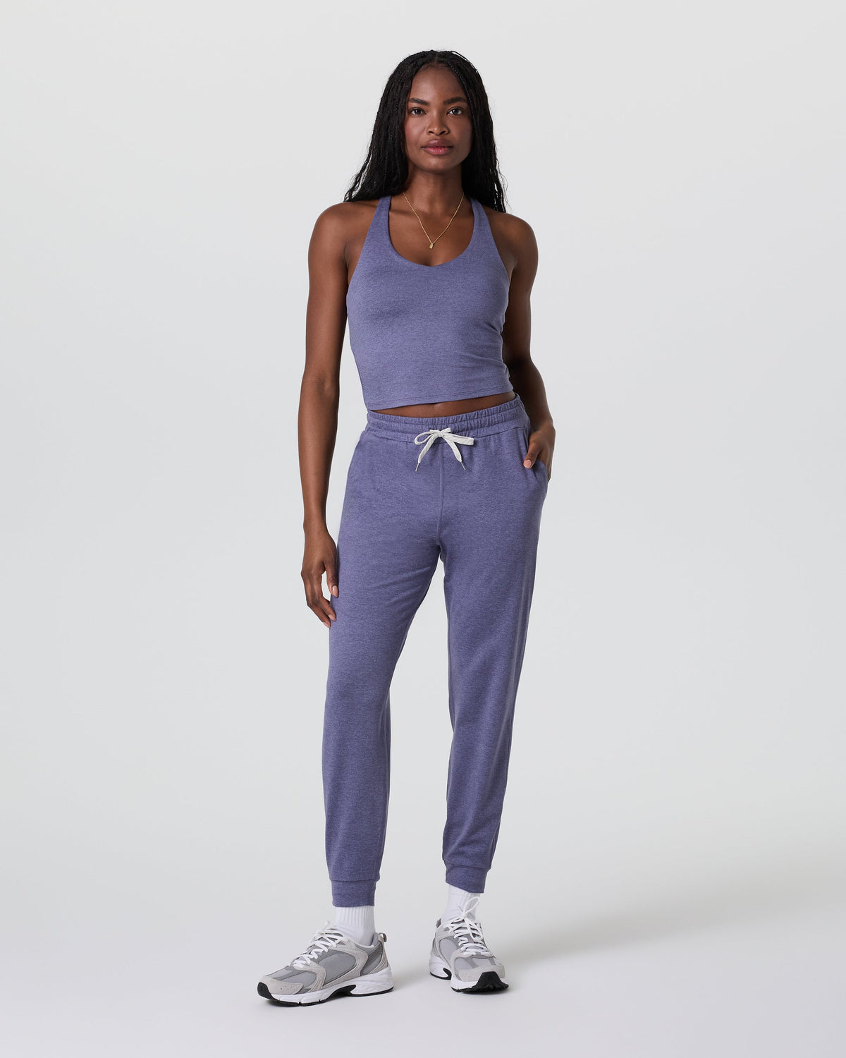 Performance Jogger - Long | Cosmic Heather