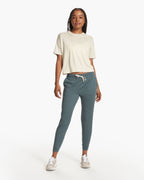 Performance Jogger - Long | Lake Heather