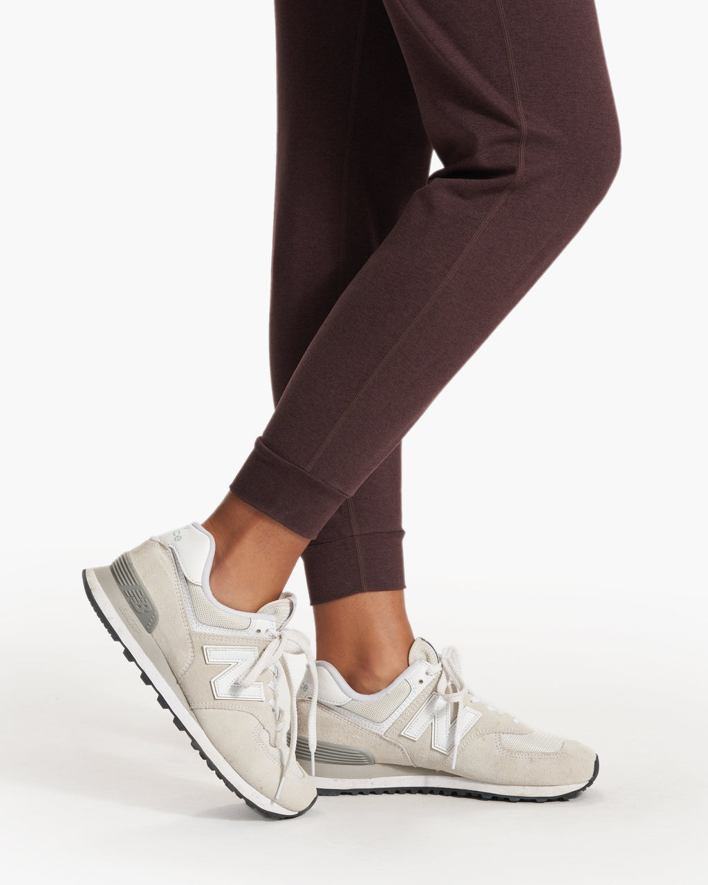 Performance Jogger - Long | Mahogany Heather