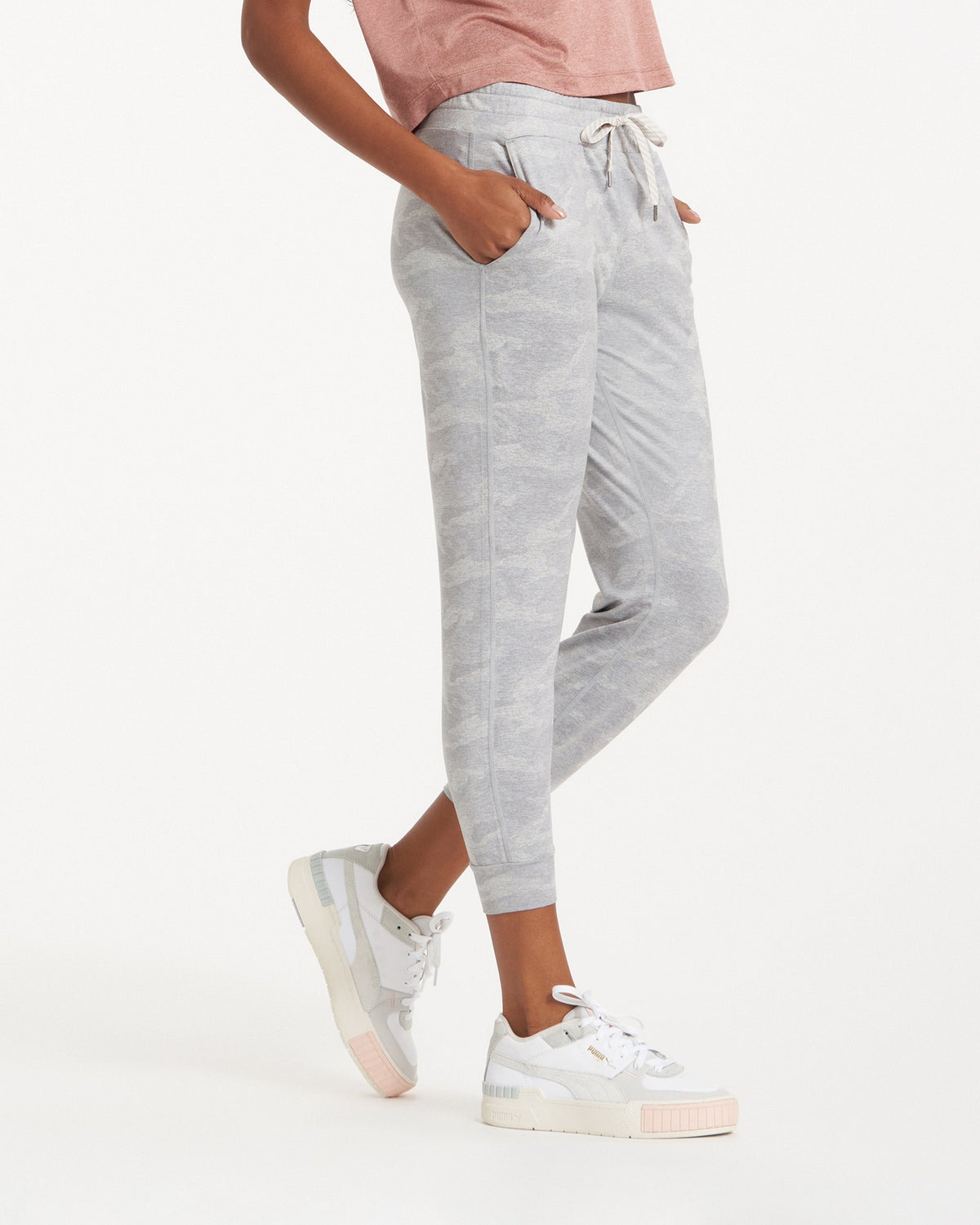 Performance Jogger - Long | Pale Heather Camo