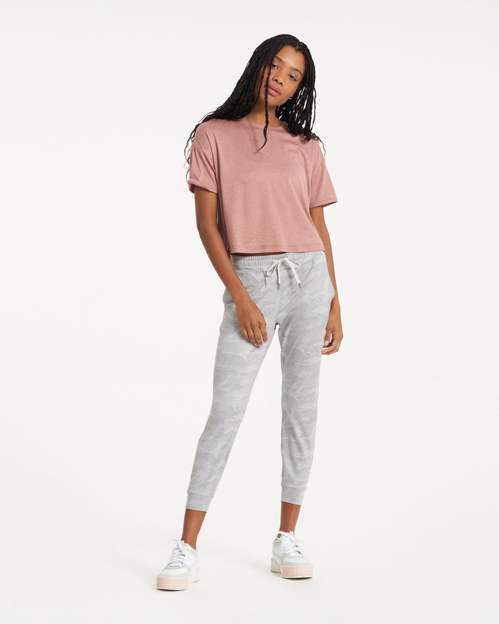 Performance Jogger - Long | Pale Heather Camo
