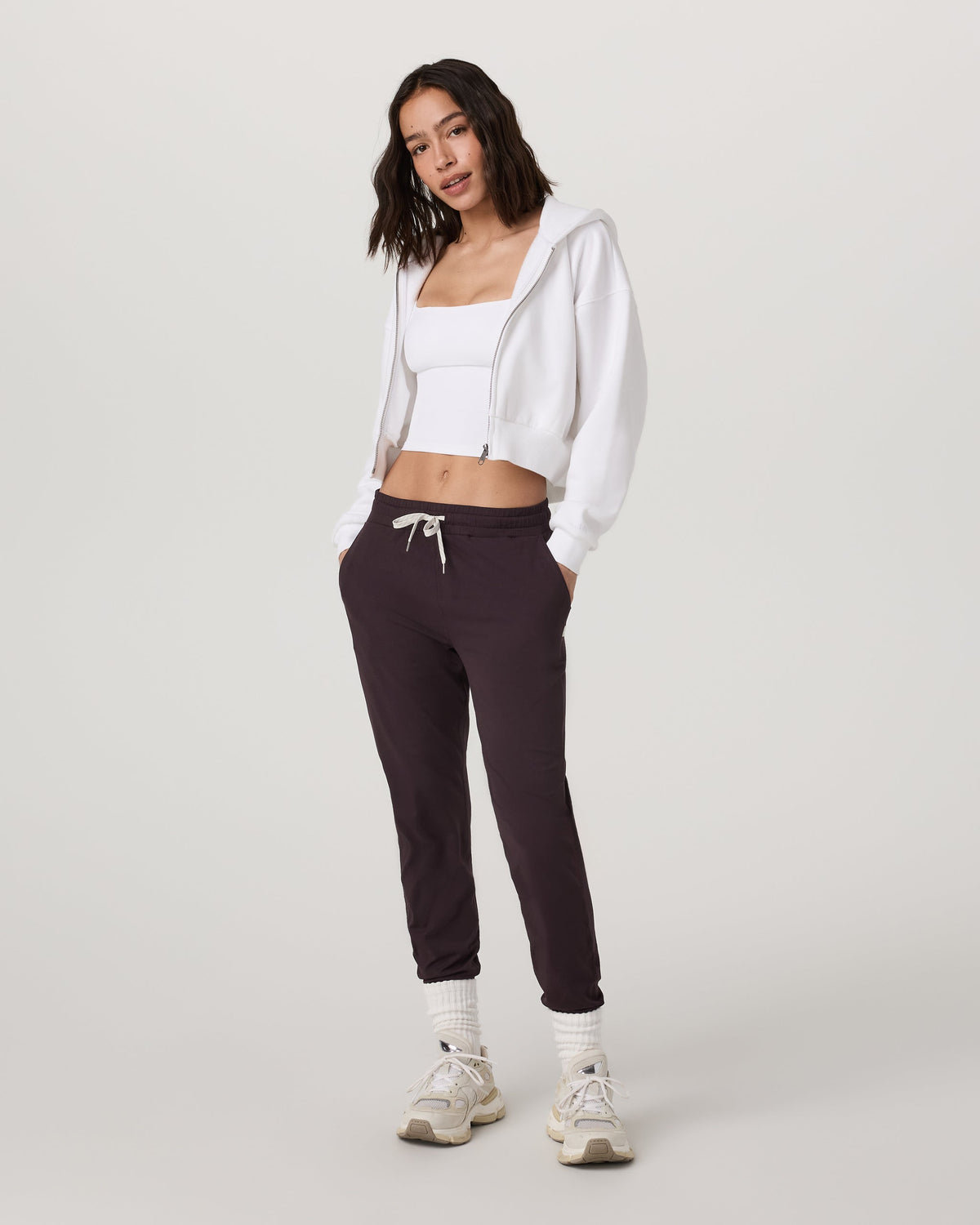Performance Jogger - Long | Raisin