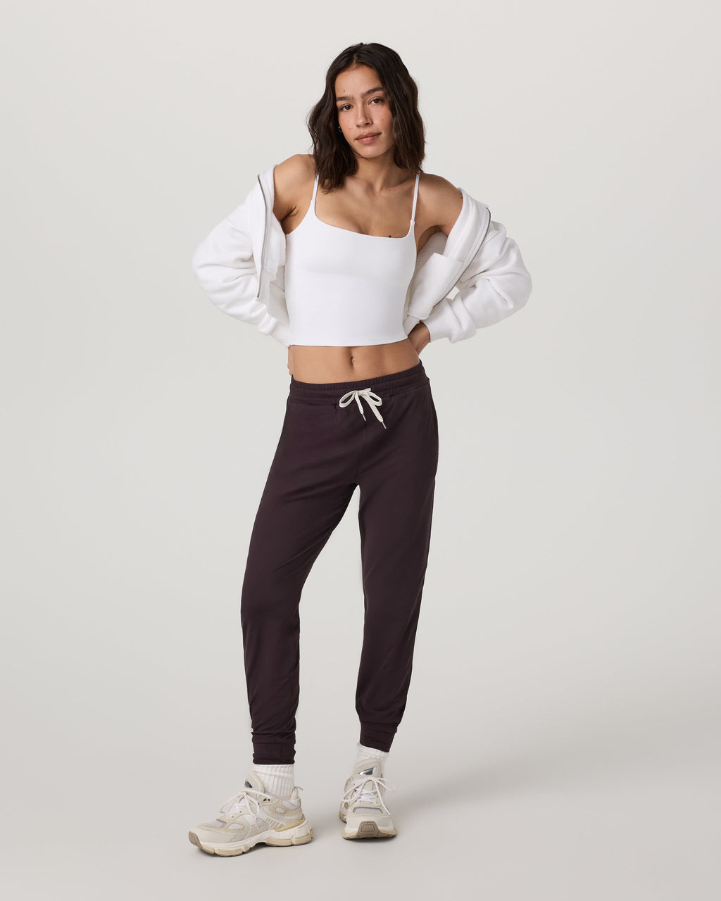 Performance Jogger - Long | Raisin