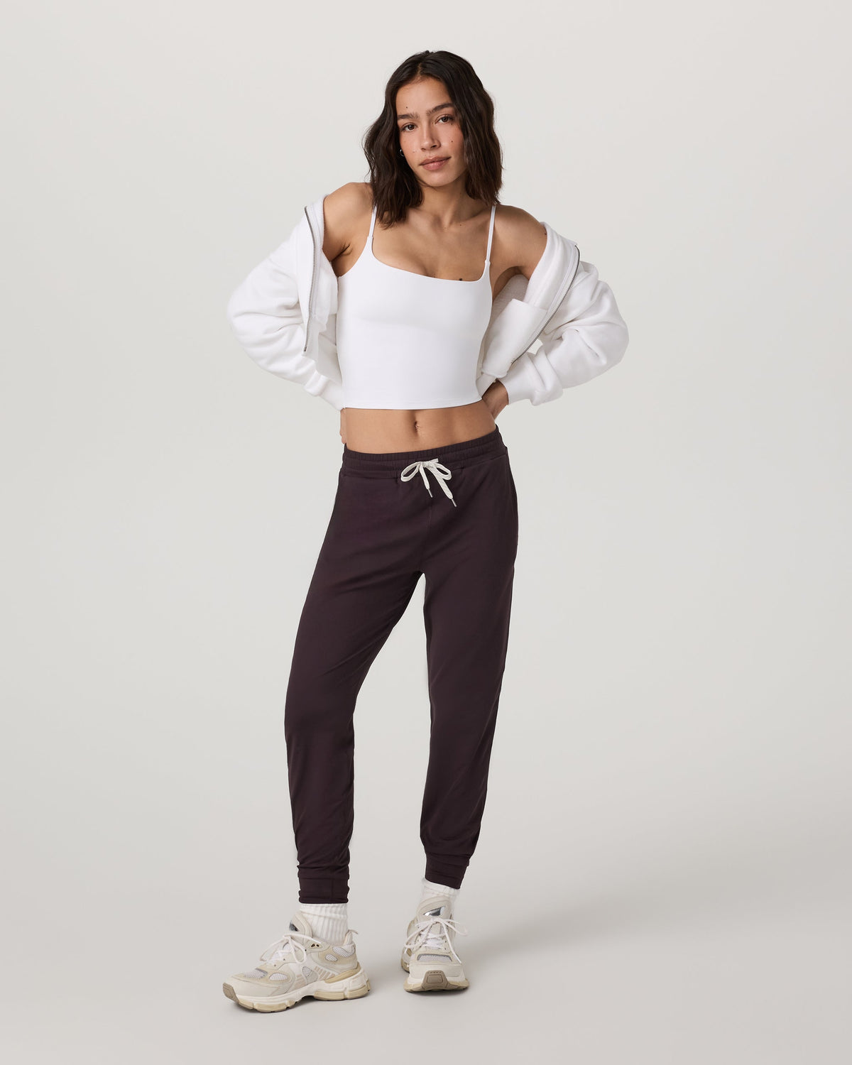 Performance Jogger - Long | Raisin