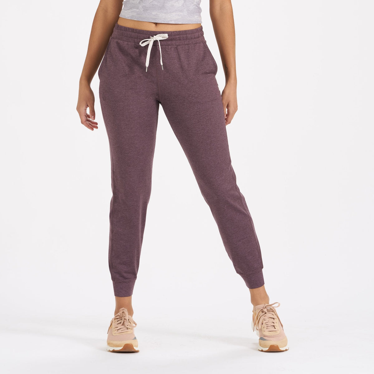 Performance Jogger - Long | Smoked Plum Heather