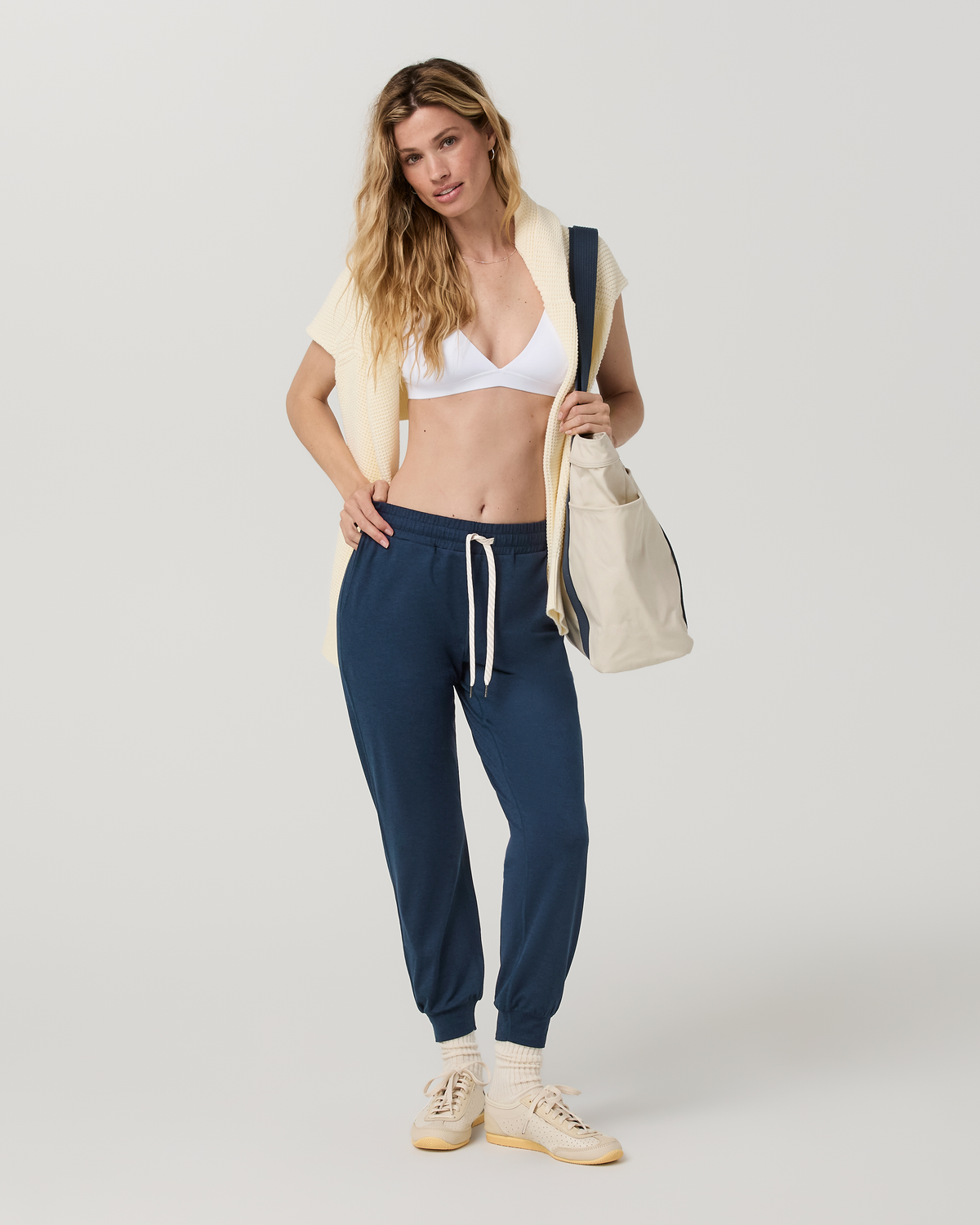 Performance Jogger | Blue Coast Heather