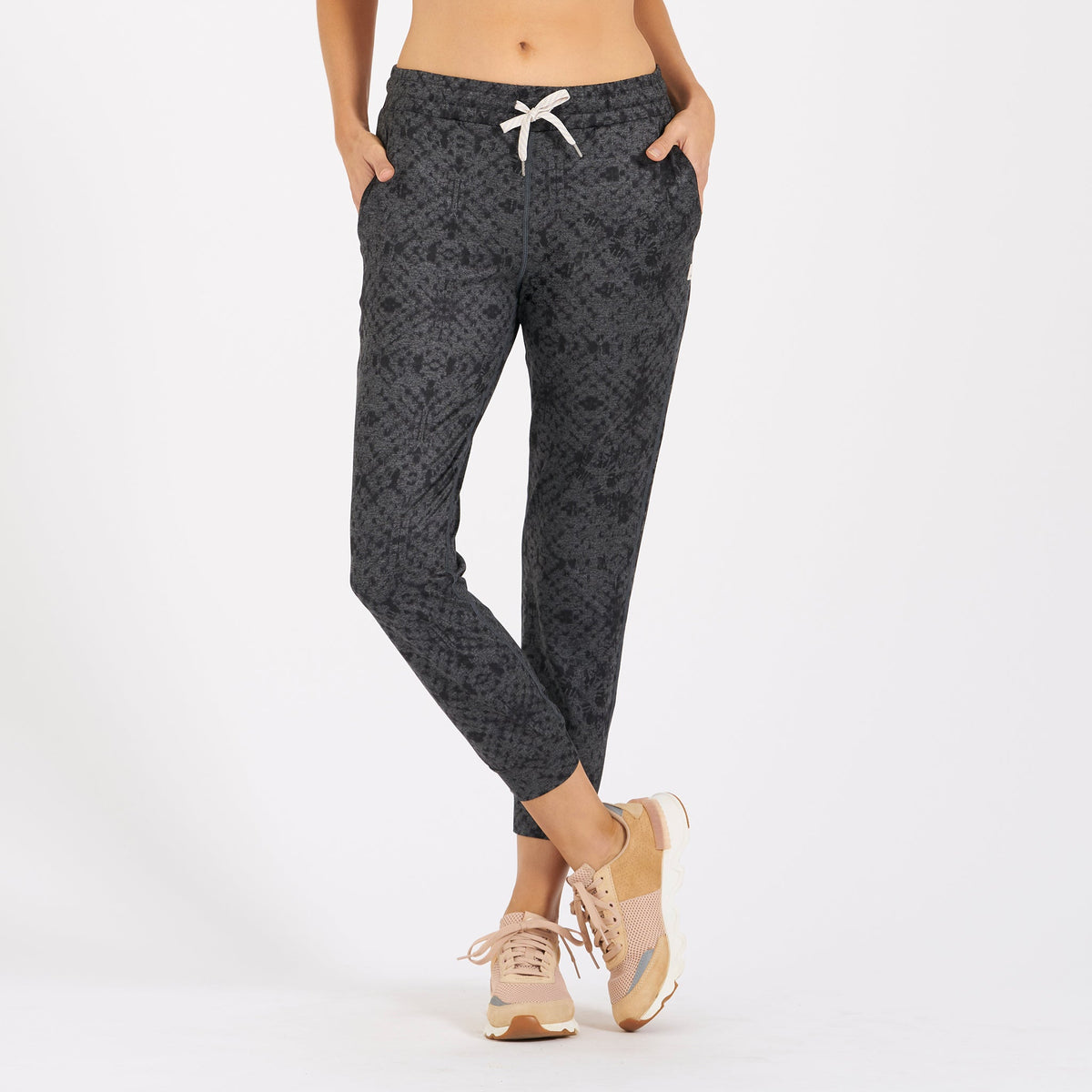 Performance Jogger | Charcoal Shibori