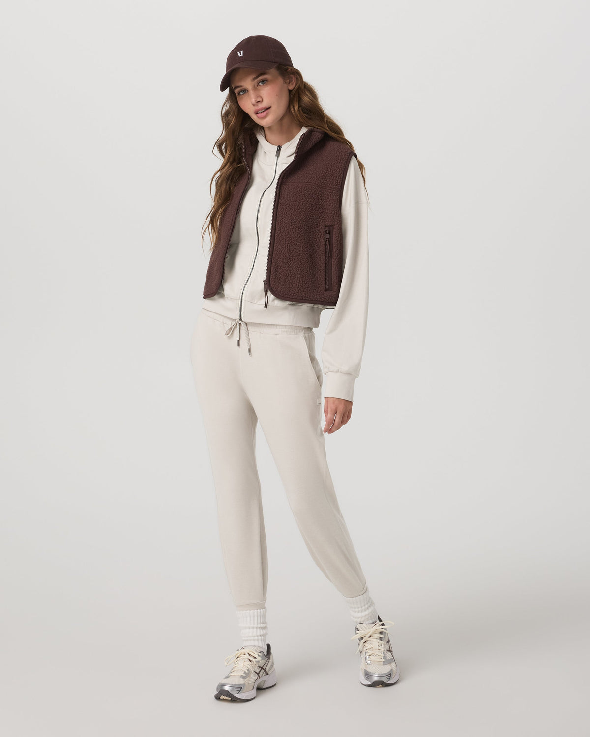 Performance Jogger | Ecru Heather