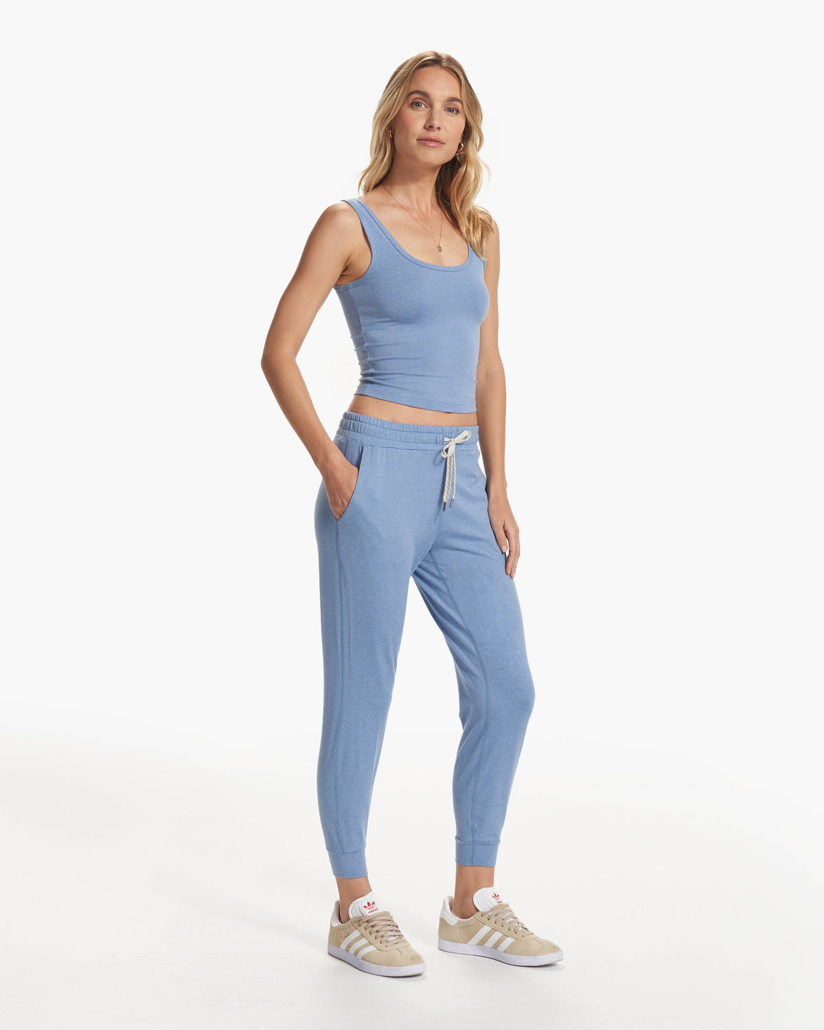 Performance Jogger | Isle Blue Heather