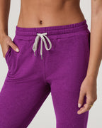 Performance Jogger | Magenta Heather