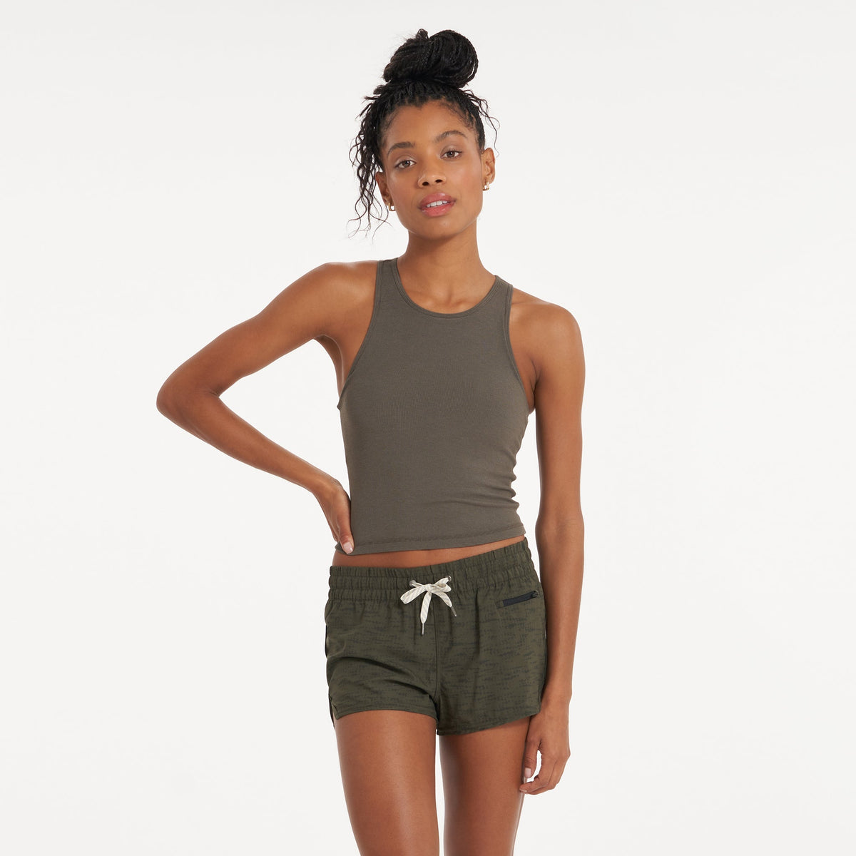Pose Plyo Tank | Oregano Heather