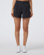 Villa Trouser Shorts | Black