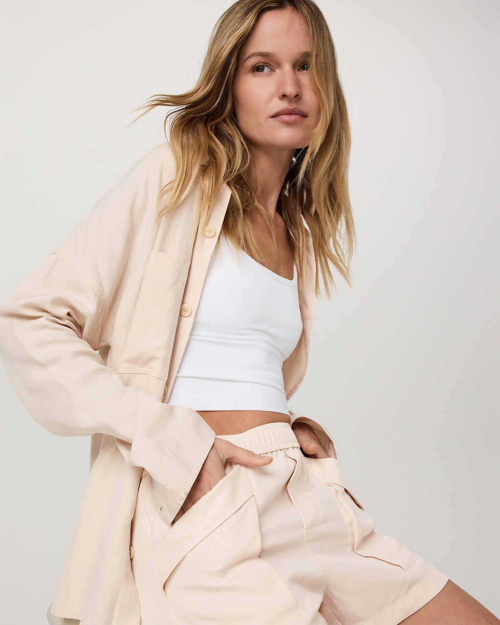 Trestles Twill Short | Sand Dollar