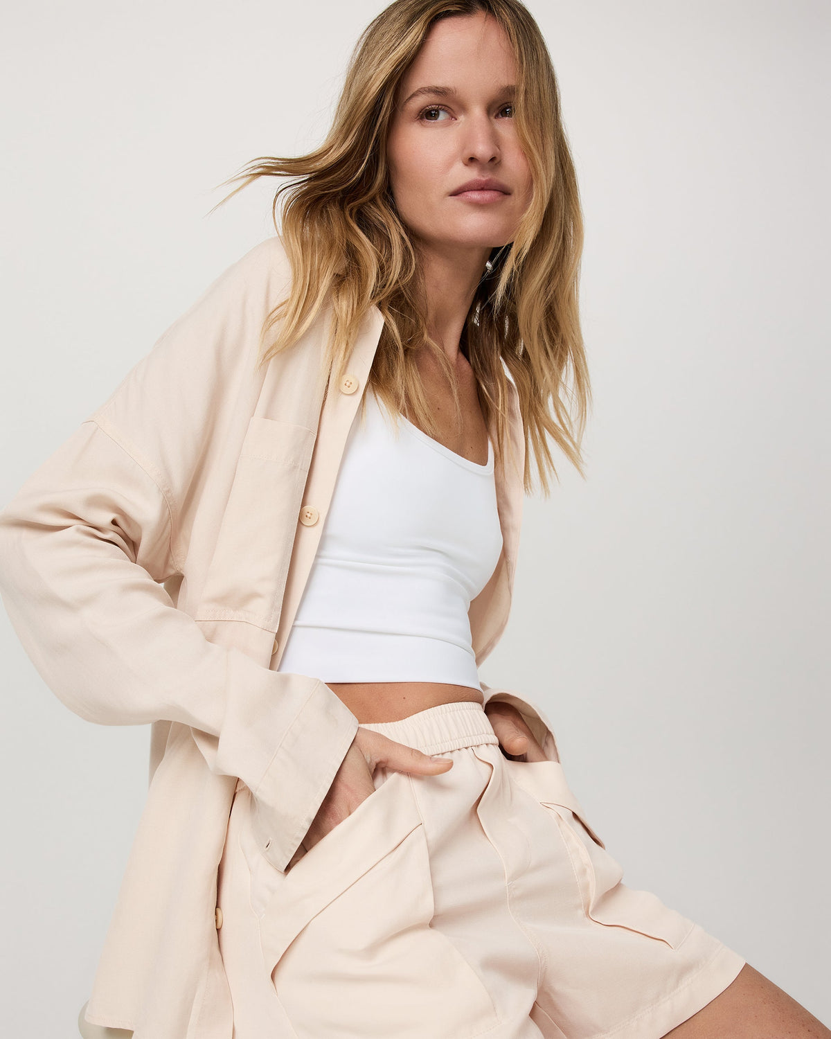 Trestles Twill Short | Sand Dollar