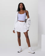 Clementine Pleated Skirt 15 | White