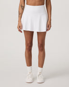 Baseline Gingham Skirt | White
