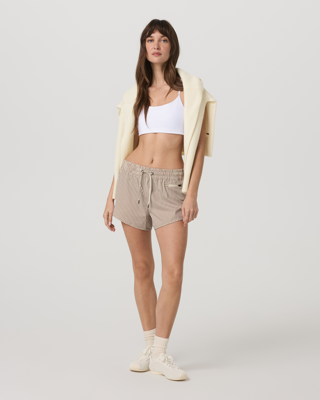 Clementine 2.0 Short 4 | Cove Stripe Hickory