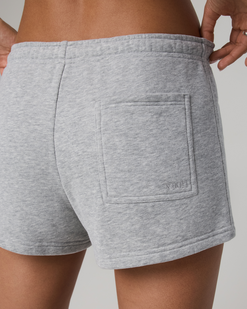 Sedona Retro Short | Light Heather Grey