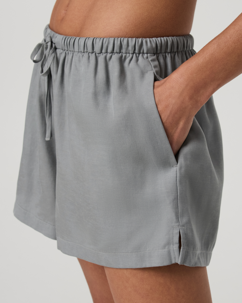 Trestles Twill Tie Short | Slate Rock