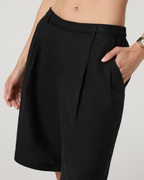 Trestles Low Slung Trouser Short | Black
