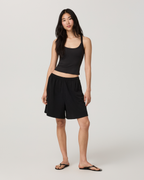 Sedona Retro Boyfriend Short | Black