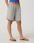 Sedona Retro Boyfriend Short | Light Heather Grey